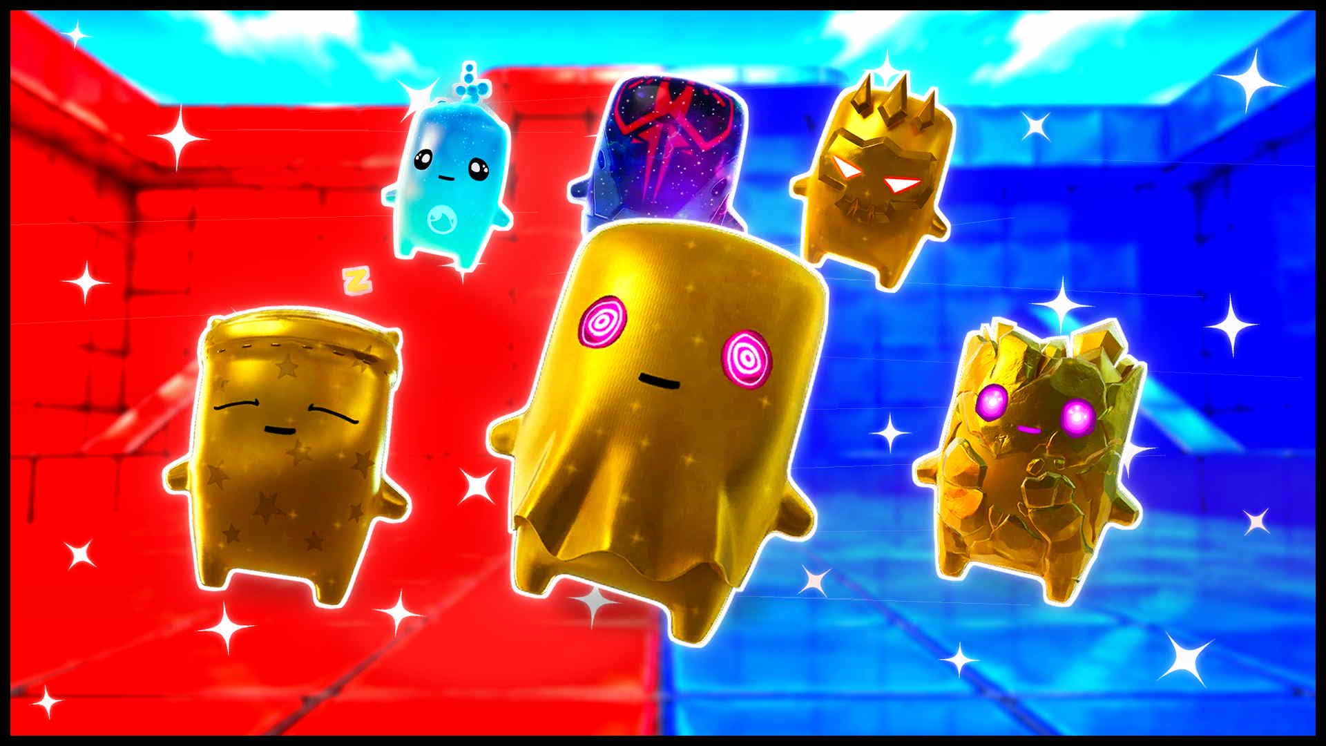 RED VS BLUE OPEN HORIZON 🔴🔵 — Fortnite Creative map