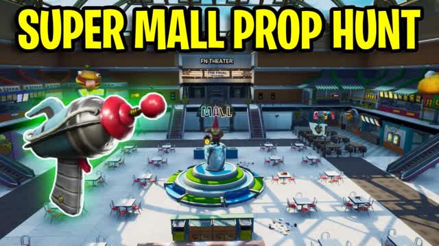 mall prop hunt — Fortnite Creative map cover art