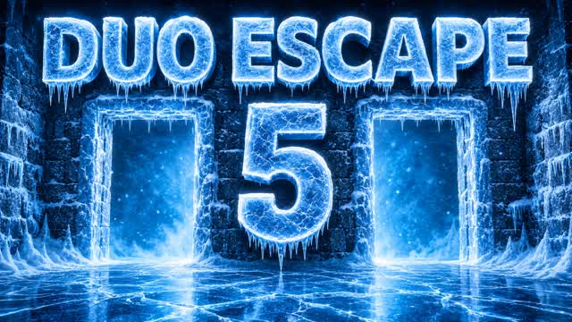 Duo Escape Room 5 — Fortnite Creative map cover art
