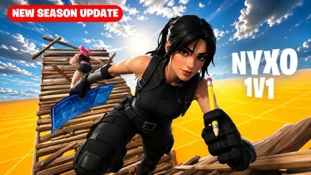 Nyxo 1v1 Map (200 Pumps) — Fortnite Creative map