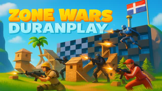 ZONE WARS Duranplay — Fortnite Creative map cover art