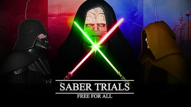Saber Trials: Free For All — Fortnite Creative map