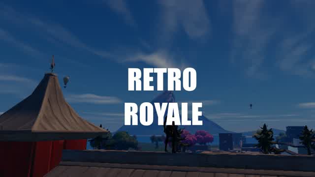 Retro Royale — Fortnite Creative map cover art