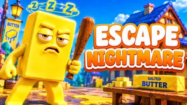 ESCAPE NIGHTMARE KEYBOARD [HORROR] — Fortnite Creative map