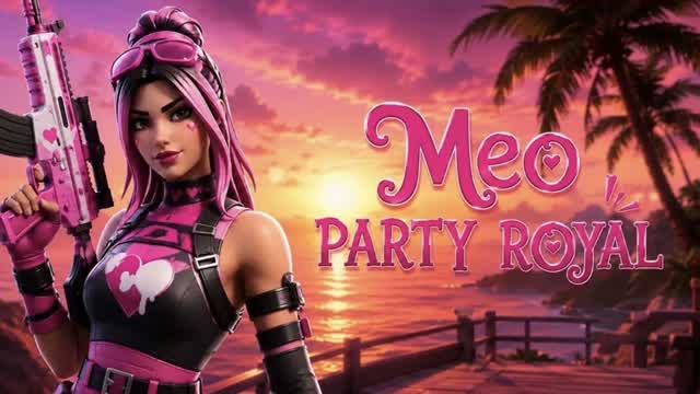 PARTY ROYALE MEO 2.0 — Fortnite Creative map cover art