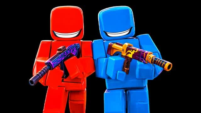 Red vs Blue 🔴🔵NOOB VS PRO — Fortnite Creative map cover art