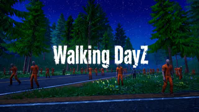 WALKING DAYZ 🧟 OPEN WORLD SURVIVAL — Fortnite Creative map
