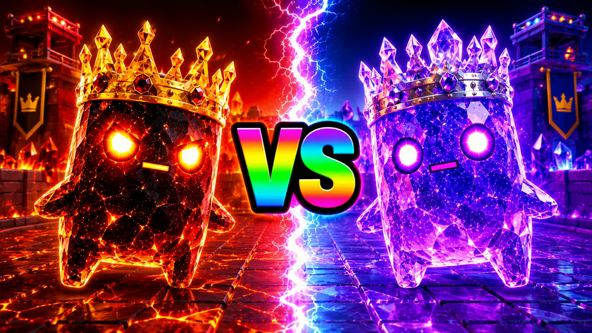 RED VS BLUE NITRO CLASH 🔴🔵 — Fortnite Creative map