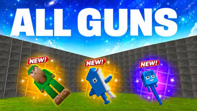 1V1 ALL GUNS & VEHICLES — Fortnite Creative map