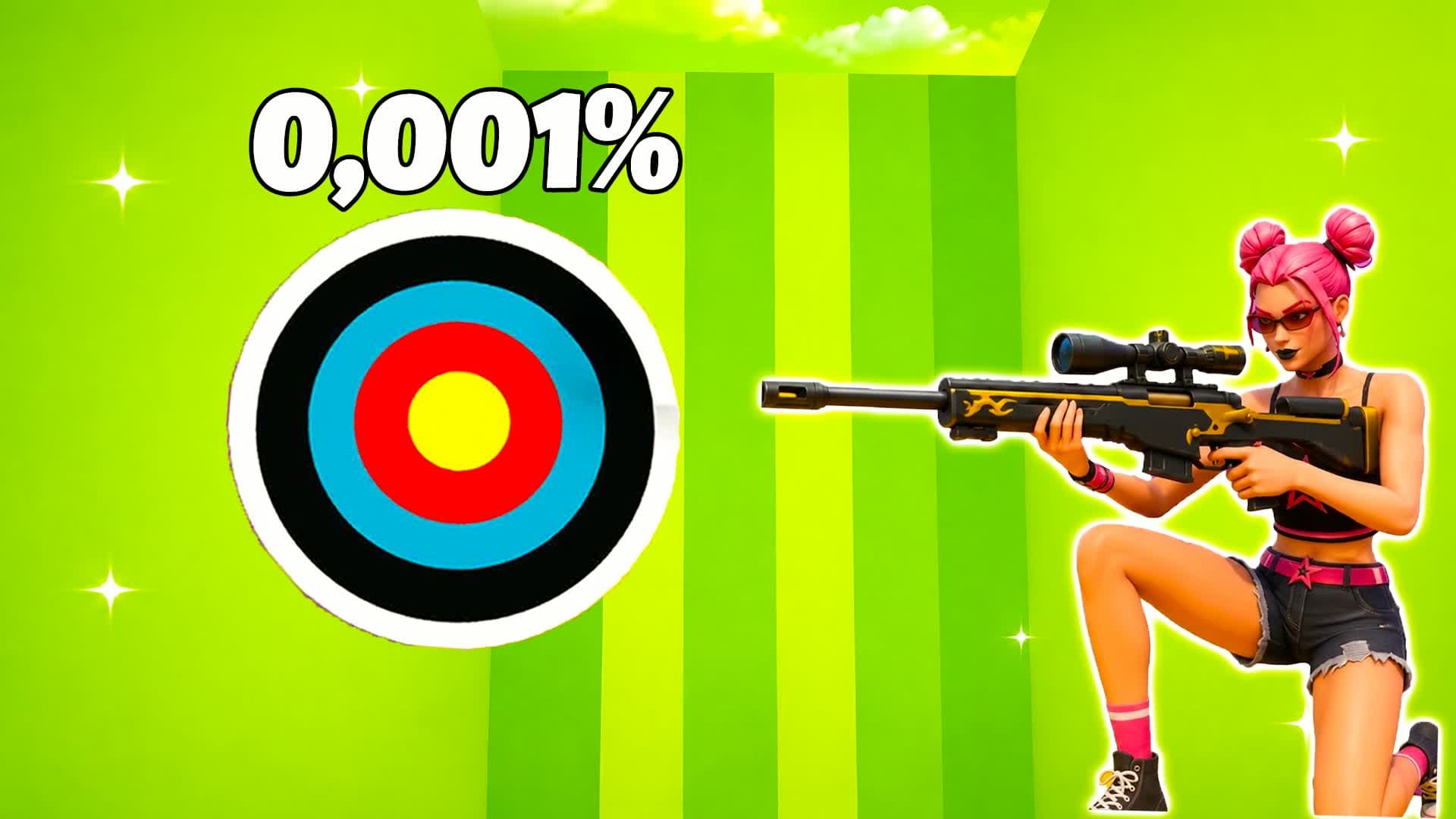 UNC IPER SUPER CRAZY TRICKSHOT PARKOUR — Fortnite Creative map