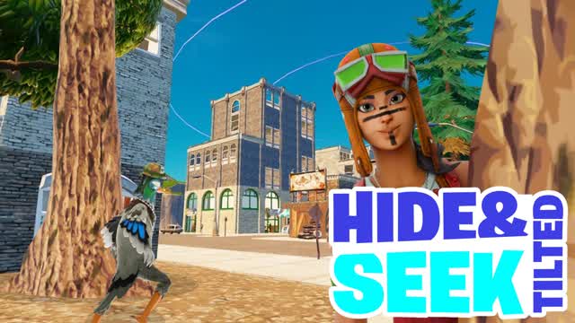 HIDE AND SEEK TILTED — Fortnite Creative map cover art