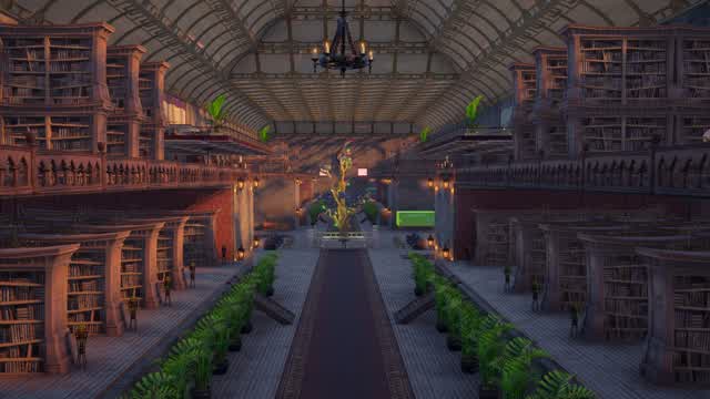Sniper Library — Fortnite Creative map cover art