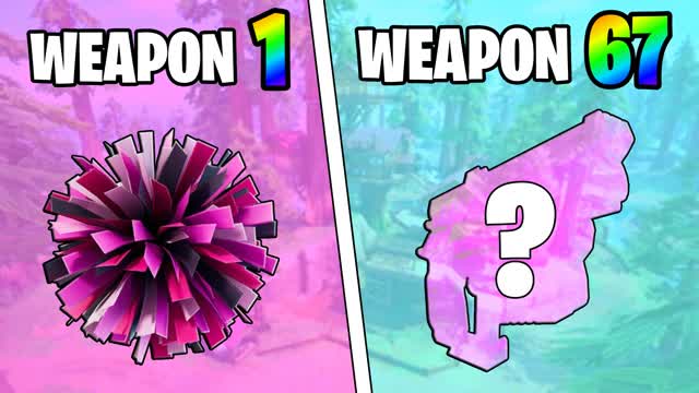CRAZY GUN — Fortnite Creative map