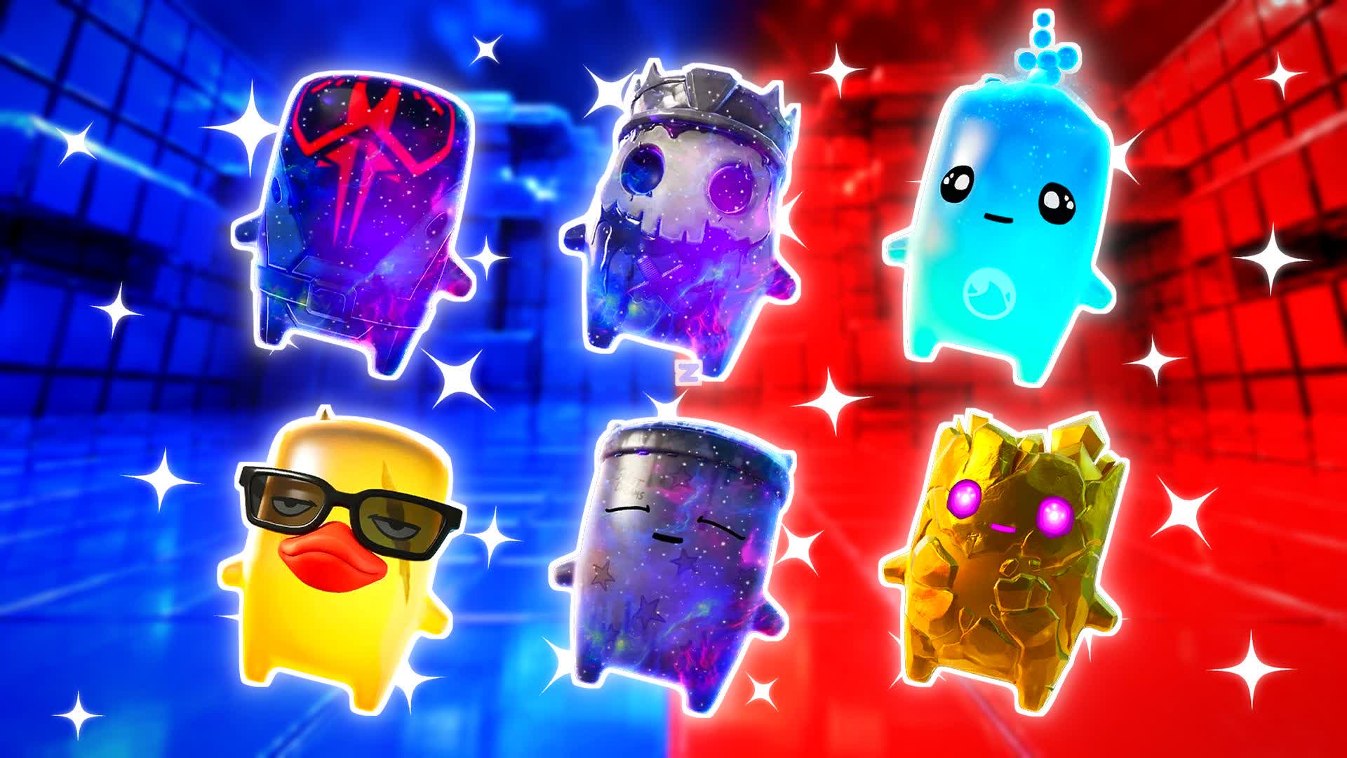 RED VS BLUE CRYSTAL STRIKE 🔴🔵 — Fortnite Creative map