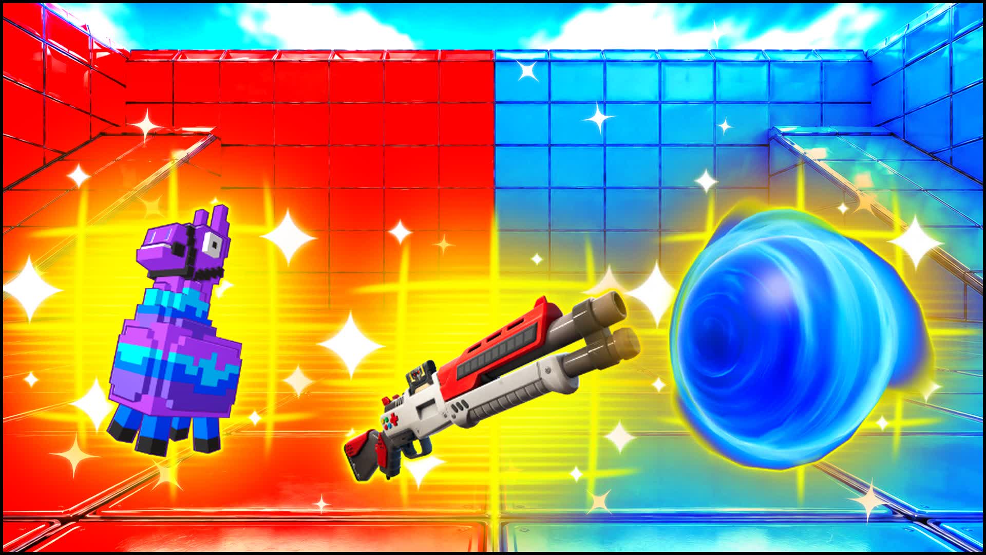 RED VS BLUE CREW SPARK 🔴🔵 — Fortnite Creative map