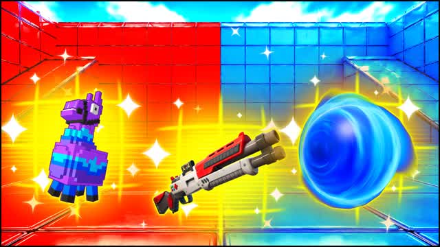 RED VS BLUE CREW SPARK 🔴🔵 — Fortnite Creative map cover art