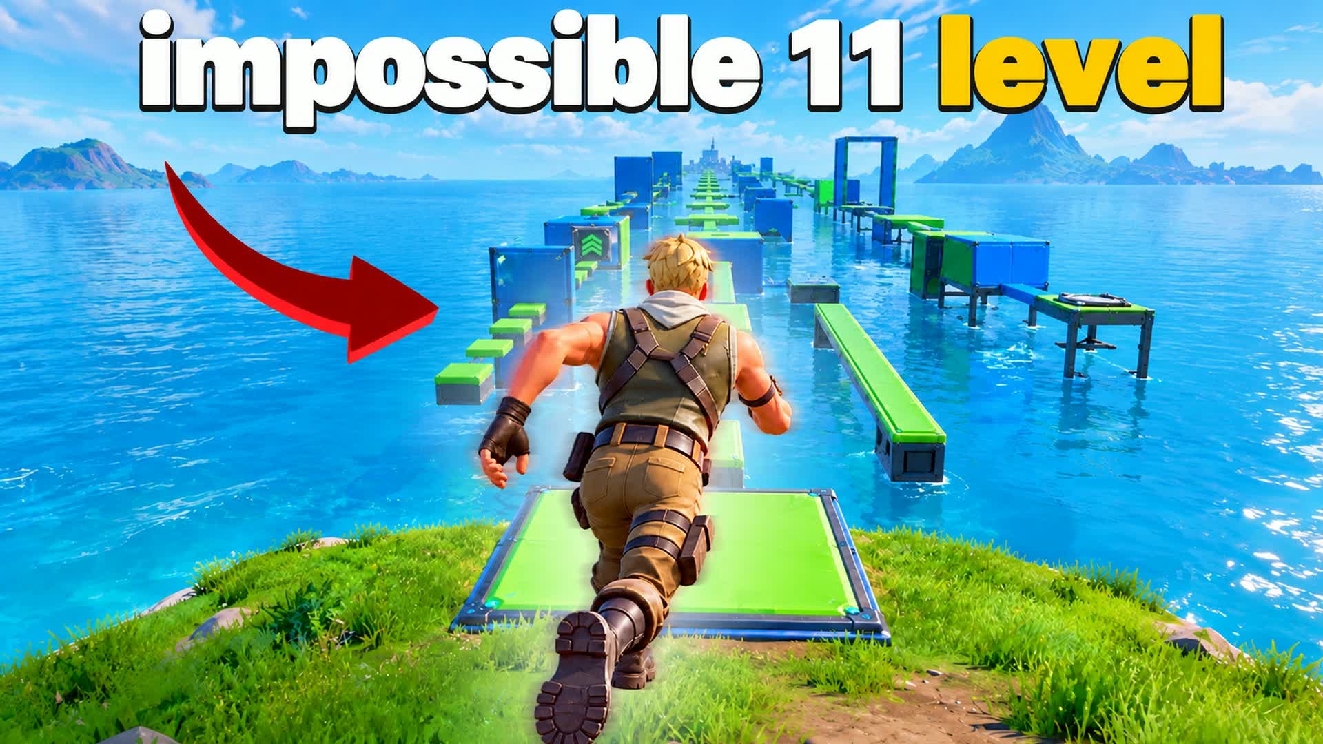 SPARKYX 11 IMPOSSIBLE LEVELS DEATHRUN — Fortnite Creative map