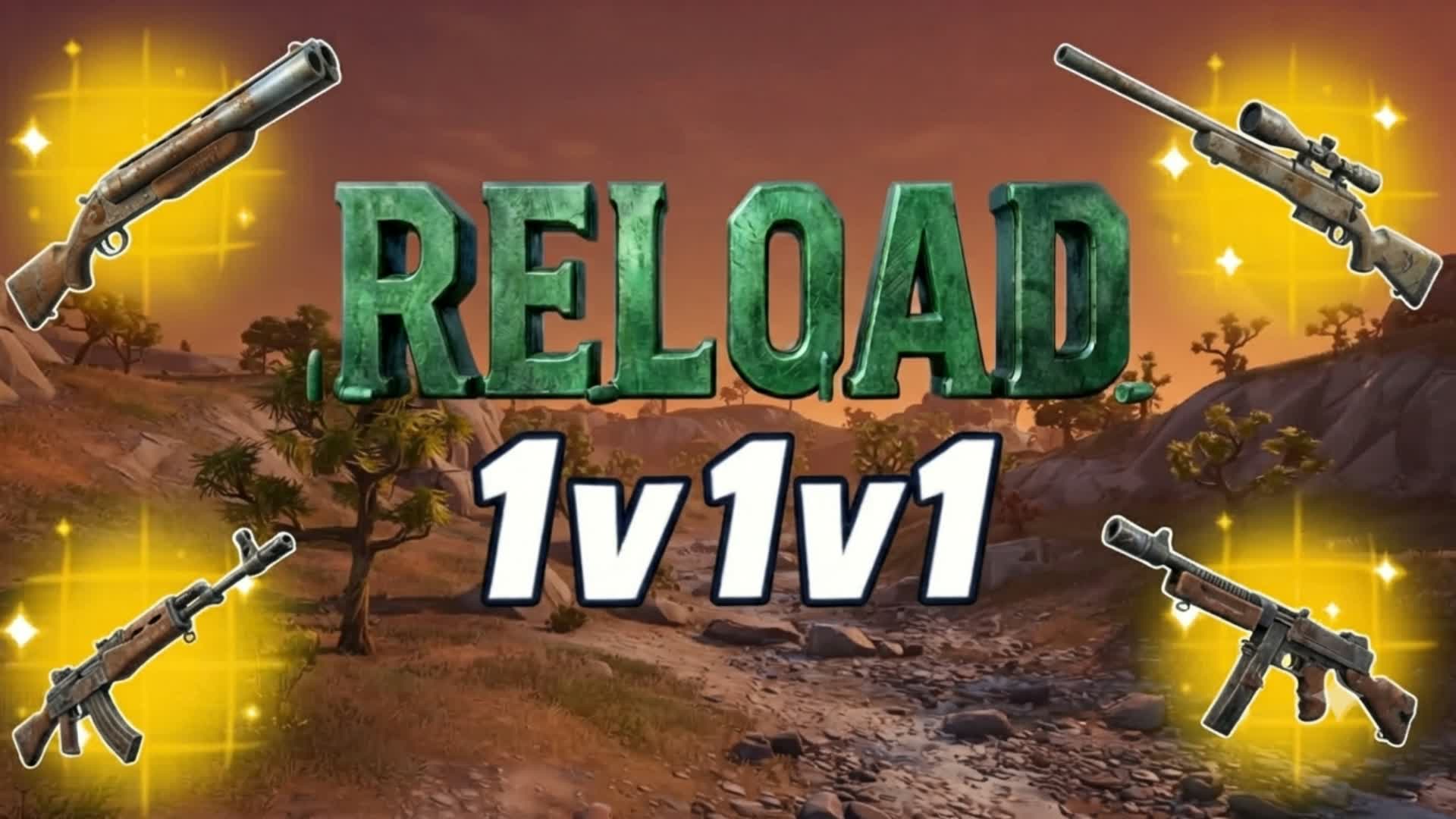 reload summer 1v1v1 — Fortnite Creative map