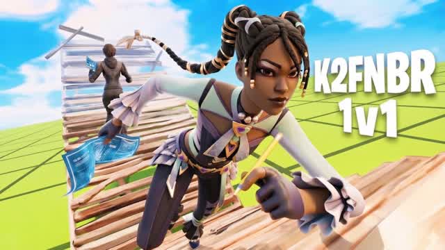 1V1 BUILD FIGHT K2FNBR — Fortnite Creative map cover art