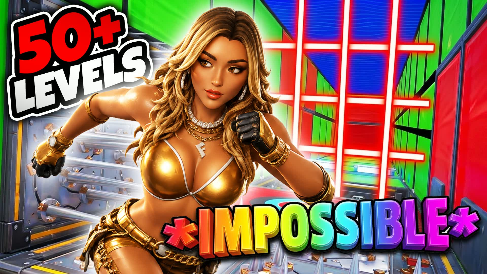 🔥DYLAN IMPOSSIBLE PARKOUR 50+ — Fortnite Creative map