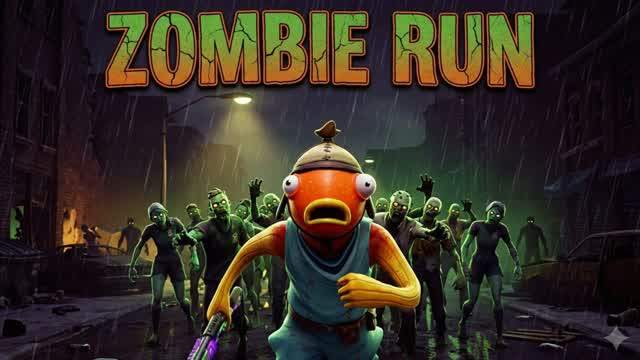 🧟zombie run🏃🏻 — Fortnite Creative map cover art