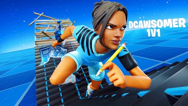 Dcawesomer 1v1 Build Fights (200 Pumps) — Fortnite Creative map cover art