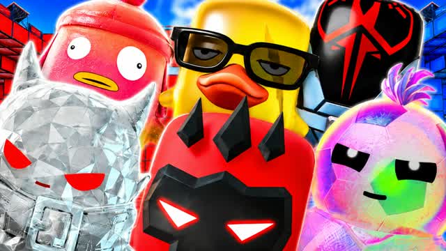 BLUE VS RED FLASH AURA🔵🔴 — Fortnite Creative map