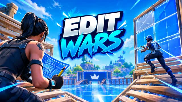 Edit Wars - Medieval — Fortnite Creative map cover art