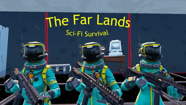 The Far Lands - Sci-Fi Survival — Fortnite Creative map