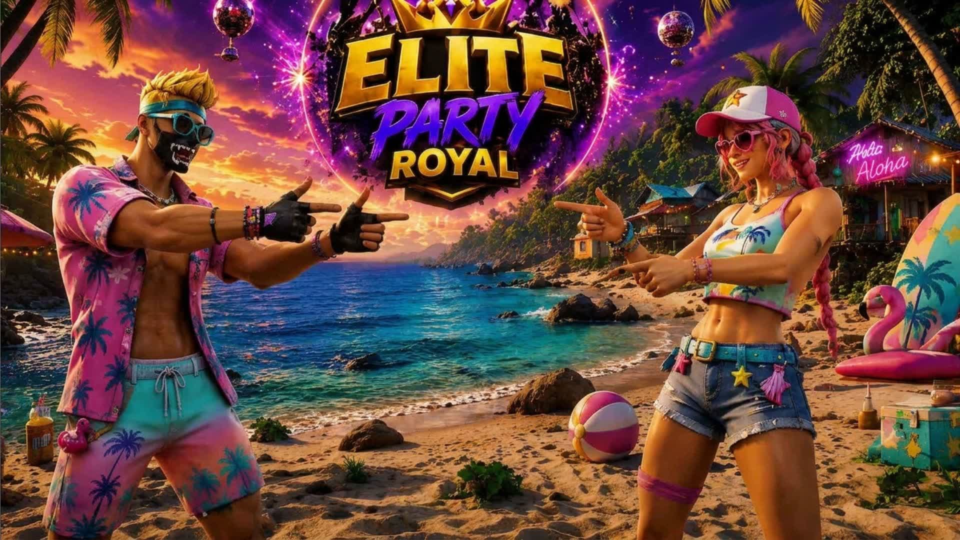 ELITE PARTY ROYAL — Fortnite Creative map