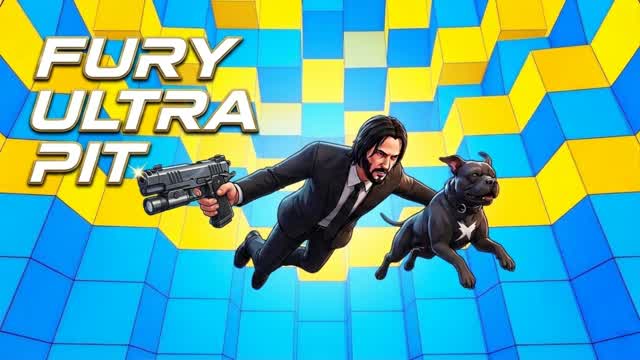 FURY ULTRA PIT — Fortnite Creative map cover art