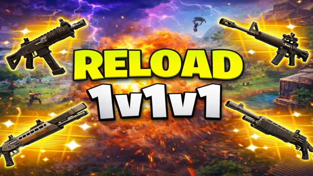 1v1v1 3v3 — Fortnite Creative map cover art