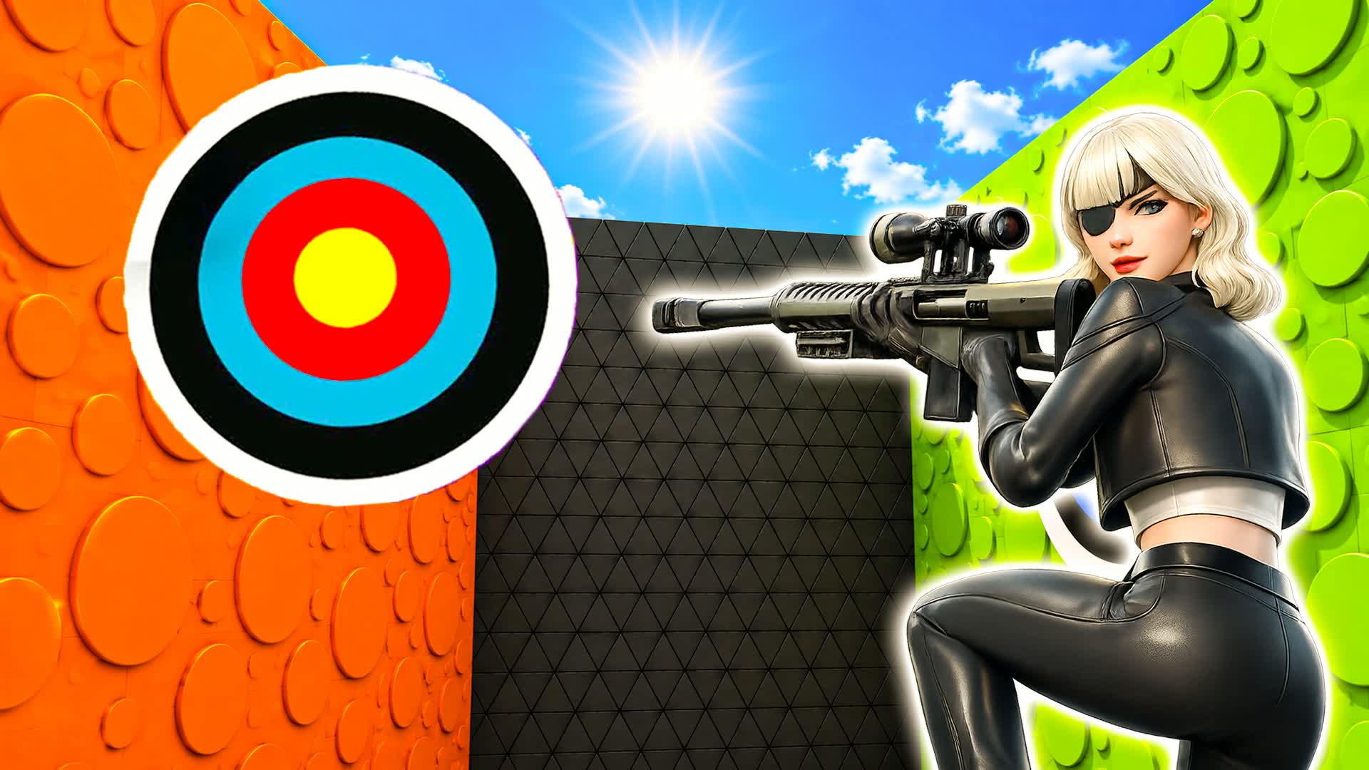 SUPER CRAZY UN TRICKSHOT PARKOUR — Fortnite Creative map