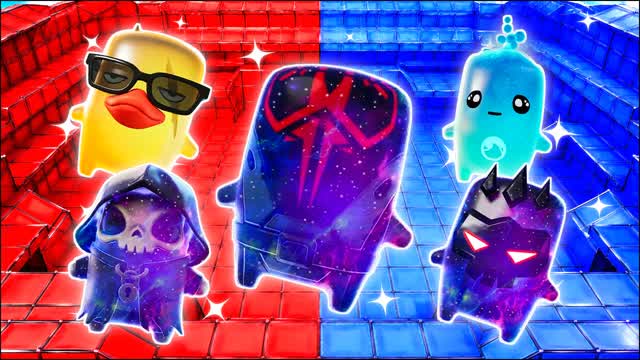 TRUE SIGHT RED VS BLUE 🔴🔵 — Fortnite Creative map cover art