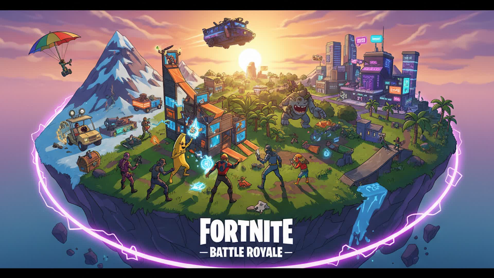 Free For All - No Build — Fortnite Creative map