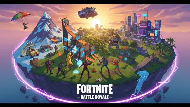 Free For All - No Build — Fortnite Creative map cover art