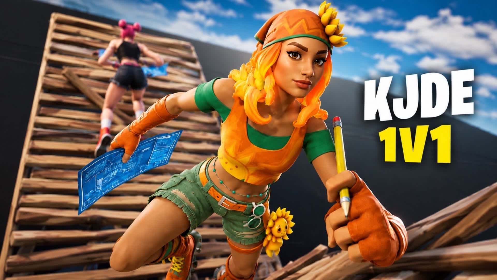 1V1 BUILD FIGHT [KJDE] — Fortnite Creative map