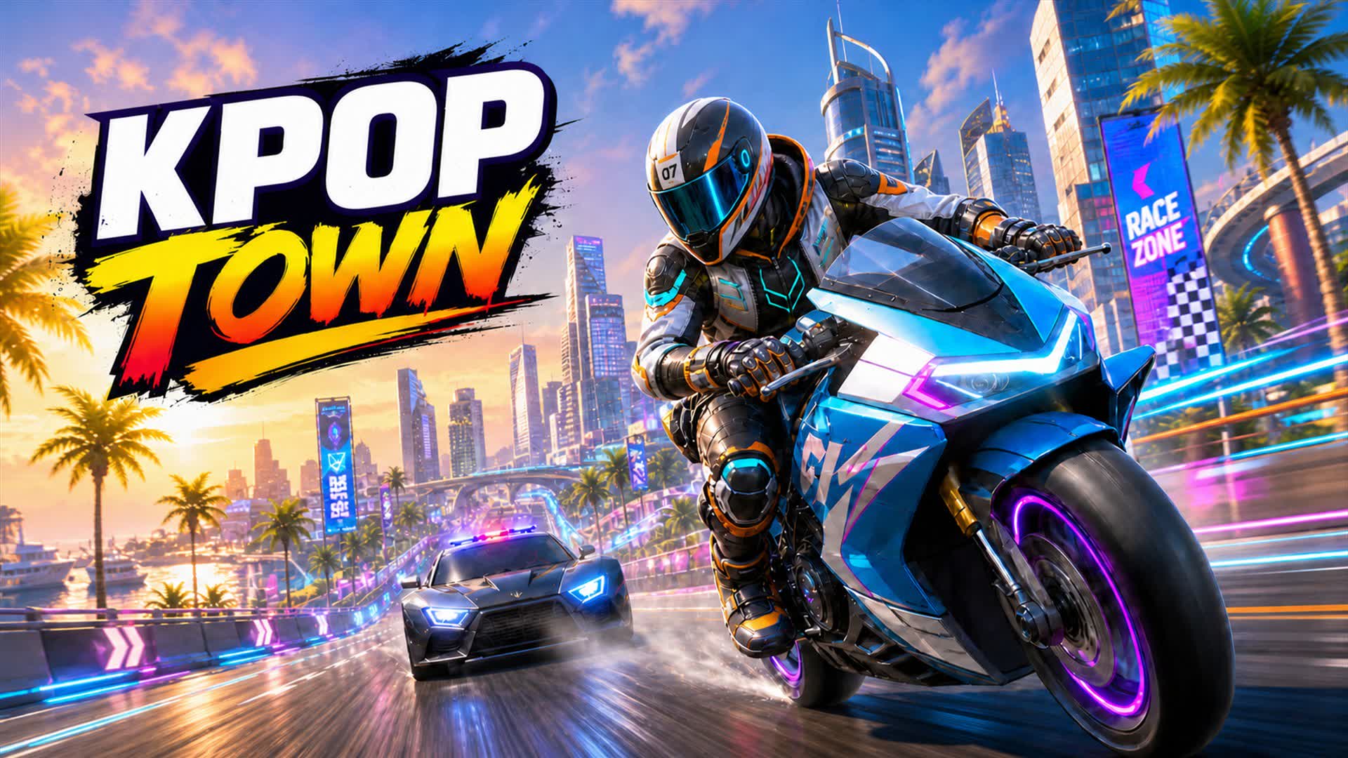 KPOP TOWN SPEED CITY — Fortnite Creative map