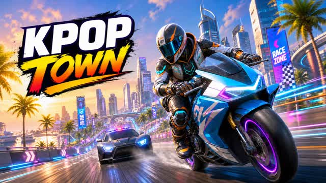 KPOP TOWN SPEED CITY — Fortnite Creative map