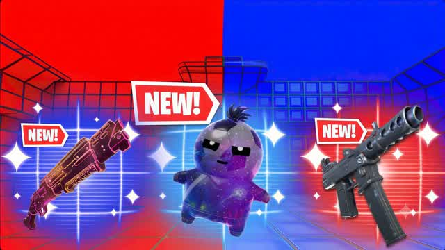 RED VS BLUE GIAN 🔴🔵 — Fortnite Creative map