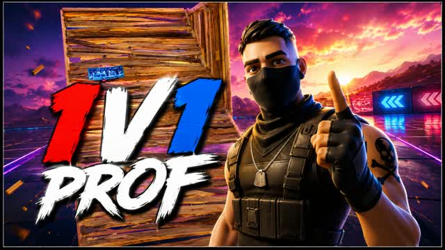 1v1 prof — Fortnite Creative map