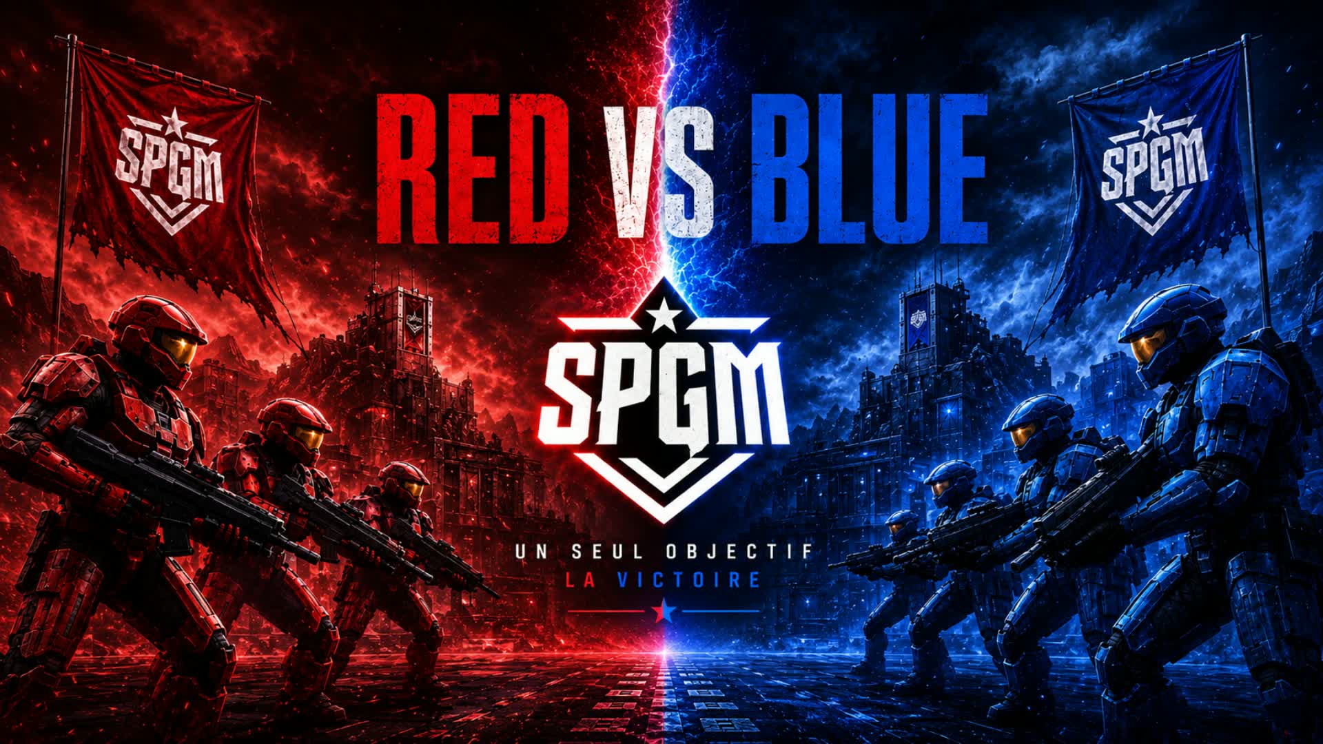 redvsblue spgm — Fortnite Creative map