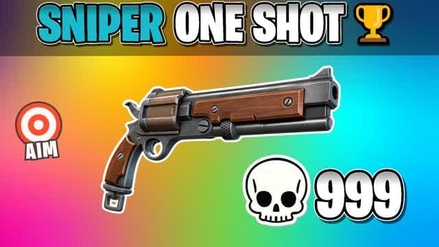 BEST SNIPER ONE SHOT MAP🏆 — Fortnite Creative map