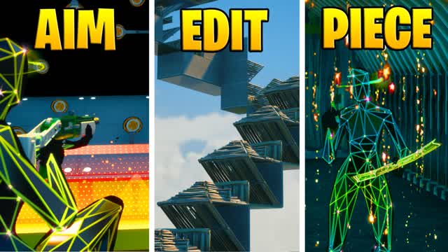 🎯AIM, EDIT, PIECE CONTROL — Fortnite Creative map