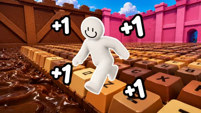 +1 Speed Keyboard Escape [Parkour] — Fortnite Creative map cover art