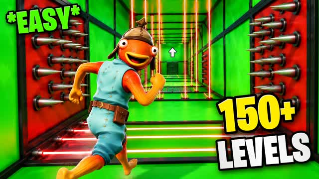 150+ Level Easy Obby Deathrun [PARKOUR] — Fortnite Creative map