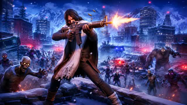 ZOMBIE INVASION: FROZEN CITY — Fortnite Creative map