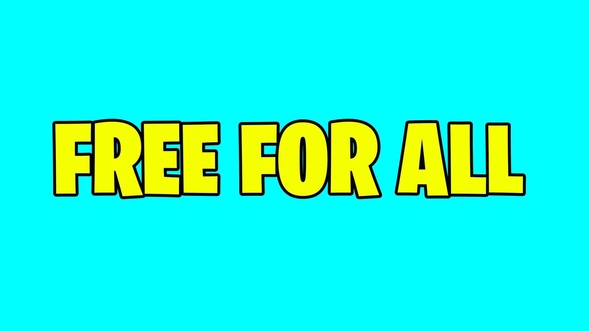 Free for all — Fortnite Creative map