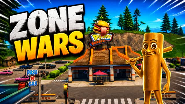 🍔Greasy Zone Wars — Fortnite Creative map