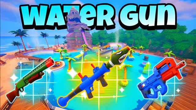Water Gun FFA — Fortnite Creative map cover art